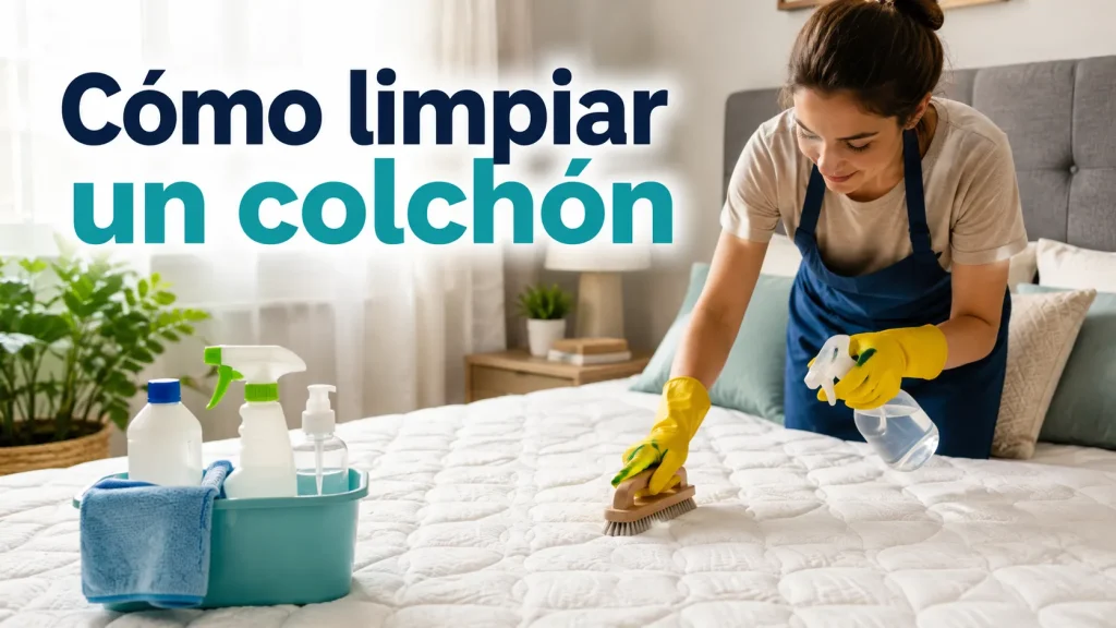 Cómo limpiar un colchón