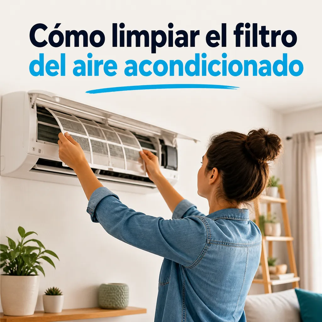 Cómo limpiar el filtro del aire acondicionad